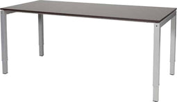 Verstelbaar bureau - Slinger 200x80 logan - alu frame