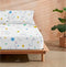 Verstelbaar onderlaken Decolores Cosmos Multicolour 105 x 200 cm