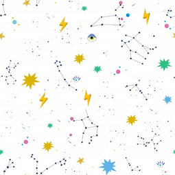 Verstelbaar onderlaken Decolores Cosmos Multicolour 160 x 200 cm