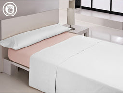 Verstelbaar onderlaken Happy Home LISOS COTTON Roze Bed van 160