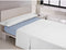Verstelbaar onderlaken Happy Home MIX COLORS Blauw Bed van 160