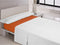 Verstelbaar onderlaken Happy Home MIX COLORS Oranje Bed van 160