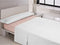 Verstelbaar onderlaken Happy Home MIX COLORS Roze Bed van 135