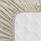 Verstelbaar onderlaken HappyFriday BASIC Beige 105 x 200 x 32 cm