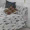 Verstelbaar onderlaken HappyFriday Mystical winter Multicolour 160 x 200 x 32 cm