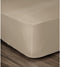 Verstelbaar onderlaken Lovely Home Beige 180 x 200 180 x 200 cm (Tweepersoonsbed)