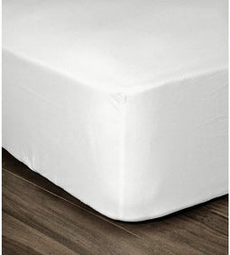 Verstelbaar onderlaken Lovely Home Wit 180 x 200 Tweepersoonsbed (180 x 200 cm)