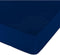 Verstelbaar onderlaken Naturals Blauw