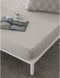Verstelbaar onderlaken Naturals ELBA Lichtgrijs 90 x 190/200 cm (Bed van 90)