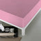 Verstelbaar onderlaken Naturals Roze