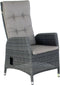 Verstelbare stoel Santa Cruz Coffee Brown