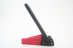 Verstelbare telefoonhouder rood