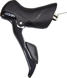 Versteller met remhendel 2 speed Shimano Sora ST-R3000 links - zwart