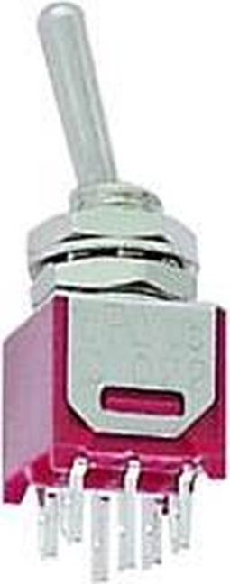 VERTICAEL SUBMINIATUUR TUIMELSCHAKELAAR DPDT ON-(ON) (TS-5B)
