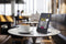 Vertical L-shaped A5 table chalk board. Frosted front with a gloss back - 3 pcs.