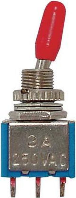 VERTICALE TUIMELSCHAKELAAR SPDT ON-ON - LOW-COST (8013LC)