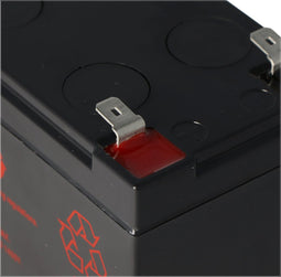 Vervangende accu geschikt voor de APC-RBC2 accu 12 volt AGM loodaccu 7.2Ah, 151x65x100mm 6.3mm