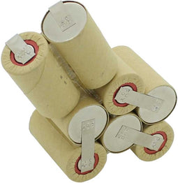 Vervangende batterij geschikt voor Kress 9,6 volt batterij, NiMH-batterijpakket 9,6 volt 1500 mAh, batterij voor zelfmontage