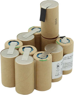 Vervangende batterij geschikt voor Kress ABS132 13,2 volt 1500 mAh, NiMH-batterijpakket voor zelfmontage