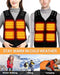 Verwarmde Bodywarmer met Powerbank – Waterbestendig - Verstelbare Maat - Warmteregeling