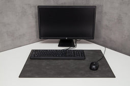 Verwarmde bureau-onderlegger Antraciet 65x45 cm