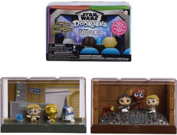 Verzamelfiguren - STAR WARS - Filmmoment op groot scherm - 6 scènes - Elk 3 personages - Vanaf 5 jaar oud