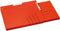 Verzamelmap Secolor A4 lateraal rood | 50 stuks