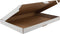 Verzenddoos | A4+ | golfkarton | 345x255x27mm | met klep | wit | 50 stuks