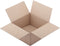 Verzenddoos IEZZY 200x200x110mm enkelgolf bruin - 25 stuks
