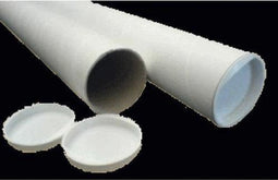 Verzendkoker CleverPack A3 +doppen 330x29.7x1.2 wit 5stuks