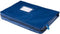 Verzendtas Recordpack met venster blauw