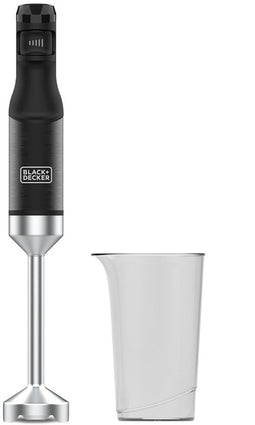 Black & Decker BXHB1501E - Staafmixer 1500 W - Zwart RVS
