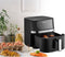 Olievrije friteuse - ARTHUR MARTIN - Airfryer 6,6 L - 1600 W - Touchscreen - 7 presets - Zwart