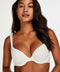 Hunkemöller Voorgevormde push-up BH - Beugel - Brede bandjes - Wit (B85)