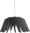 Vesper Hanglamp Ø 53 cm - Zwart - Bouwpakket - Stijlvolle Designlamp voor Woonkamer, Eetkamer en Slaapkamer
