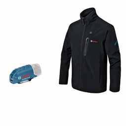 Veste chauffée sans fil GHJ 12+18V XA XL (Adapteur USB GAA 12V-21, chargeur et batterie Li-Ion non livrée)