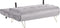 VESTFOLD - Slaapbank - Grijs - Fluweel