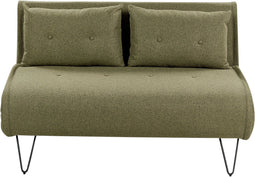 VESTFOLD - Slaapbank - Olijfgroen - Polyester