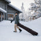 THULE RoundTrip Ski Roller - Sporttas 175 cm - Lichtlopende wielen - Black