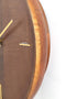 Veti klok Ø56 cm - mangohout/bruin