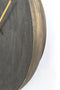 Veti klok Ø56 cm - mangohout/donkerbruin