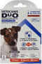 VETOCANIS Anti-vlooien en anti-teken Duo Spot on - 2 pipetten - Efficiëntie 7 weken - Voor kleine hond
