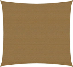vidaXL - Zonnezeil - 160 - g/m² - 5x5 - m - HDPE - taupe