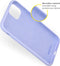 Accezz Samsung Galaxy S22 Ultra - Liquid Silicone Backcover - Schokabsorberend - Paars
