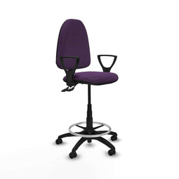Piqueras y Crespo BFN01RP - Bureaustoel - Hoogteverstelbaar - Paars
