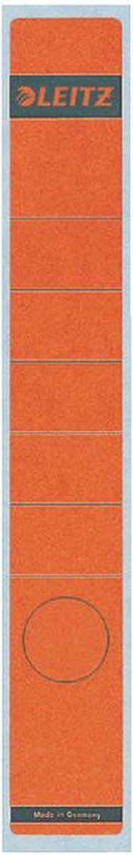 Leitz Zelfklevende Rugetiketten 1648 Formaat 38 X 290 Mm Kleur Rood