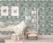 DUTCH WALLCOVERINGS Behang Eden grijs en lichtgroen