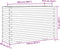 vidaXL - Plantenbak - 110x40x72 - cm - massief - douglashout