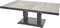 Loungetafel verstelbaar Prato Negro 140x85cm
