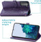 iMoshion Hoesje Geschikt voor Samsung Galaxy S21 Hoesje Met Pasjeshouder - iMoshion Mandala Bookcase - Paars